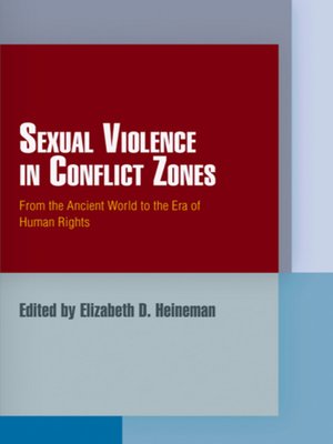 cover image of Sexual Violence in Conflict Zones